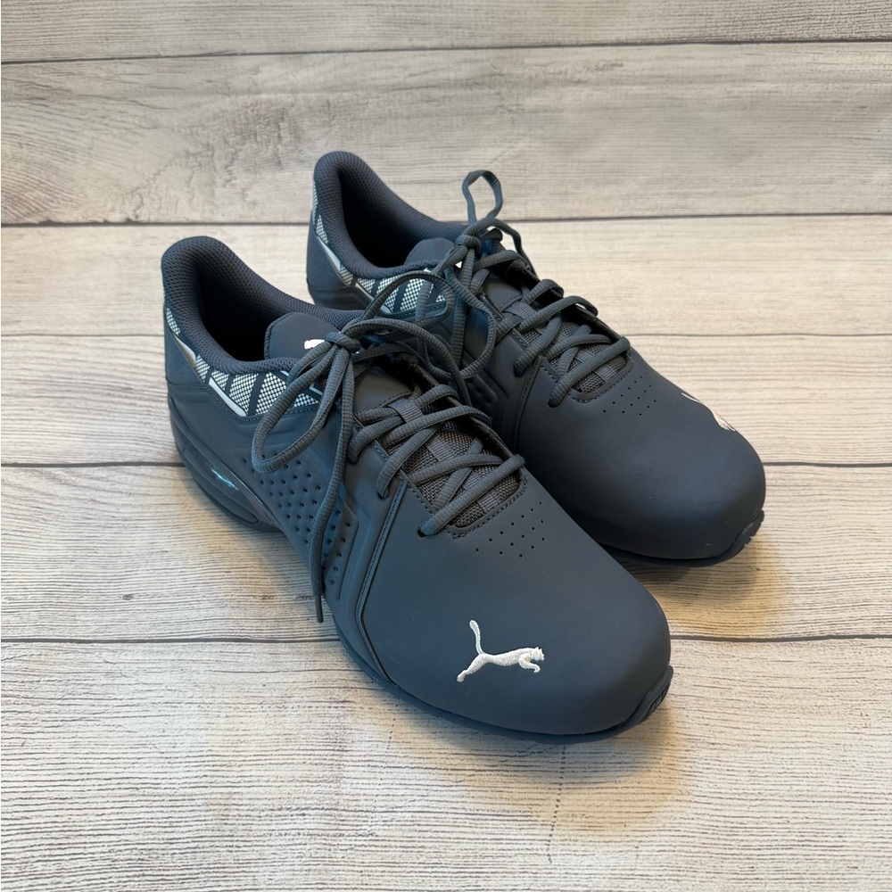 Puma Men’s Viz Runner Repeat Perforated Wide Running Shoes